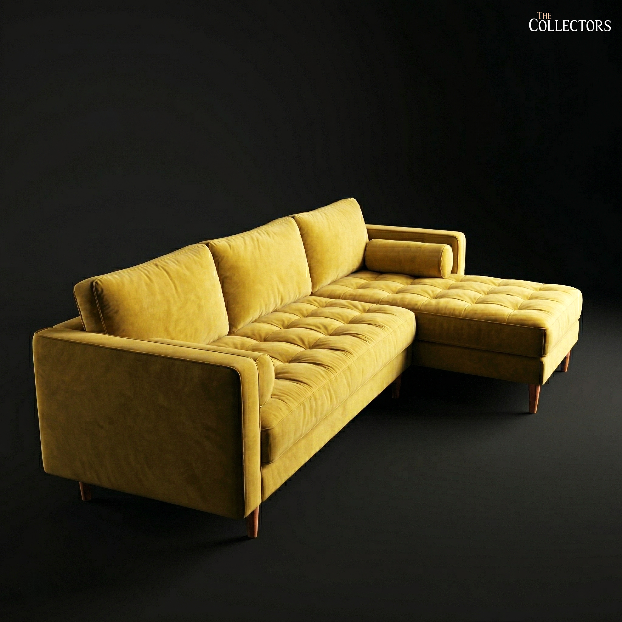 The Helsinki Mid Century Modern Sectional Sofa
