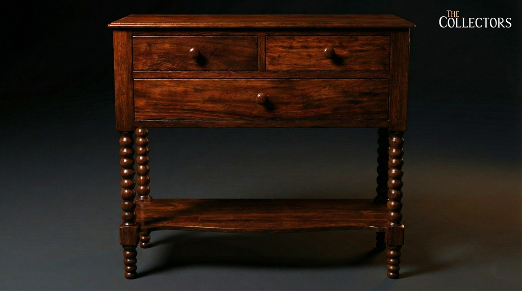 The Jacobean Revival Bobbin Console