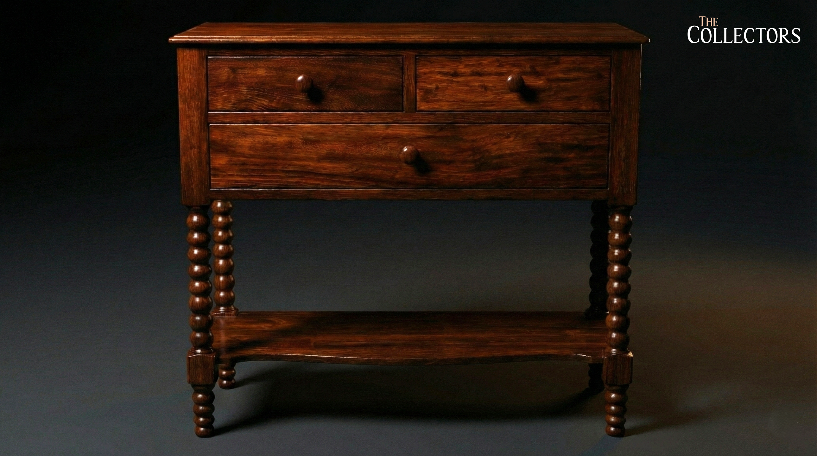 The Jacobean Revival Bobbin Console