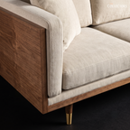 The Jutland Teak Case Sofa