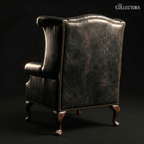 The Kensington Library Leather Wing Chair