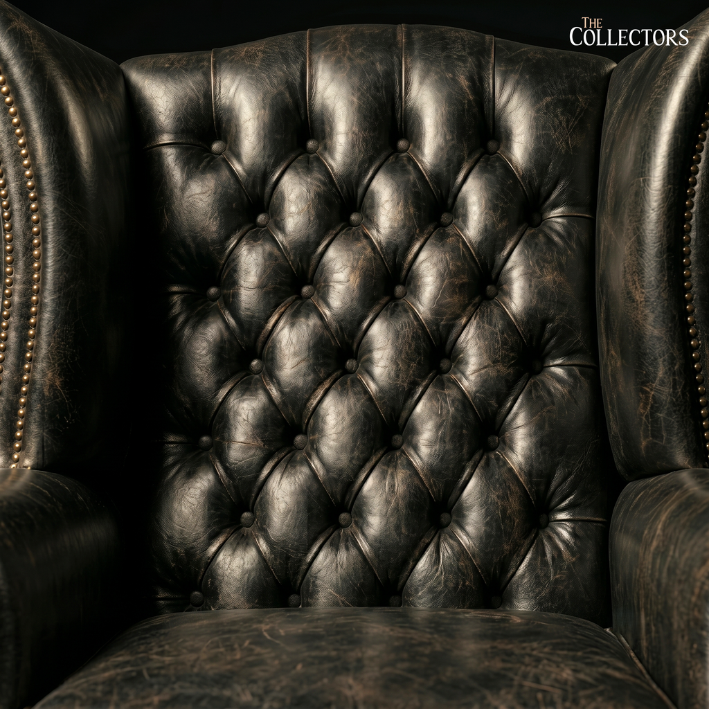 The Kensington Library Leather Wing Chair