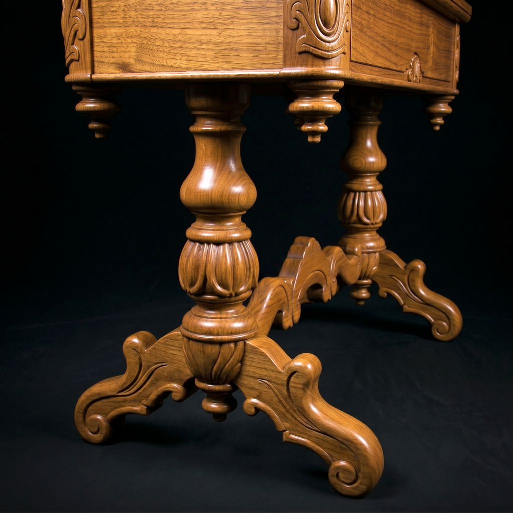The Knightsbridge Victorian Side Console Table