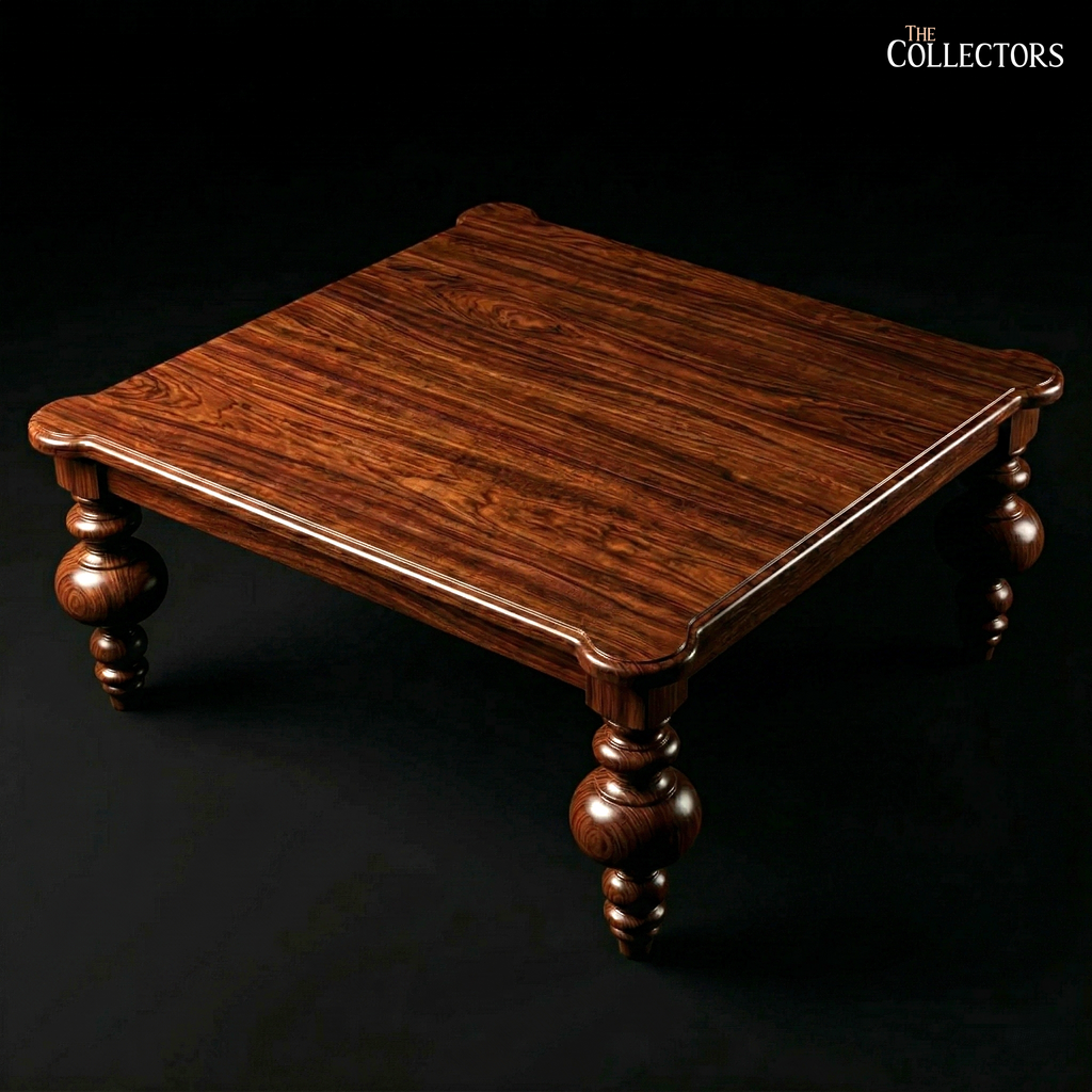 The Lancashire Turned-Leg Baroque Coffee Table