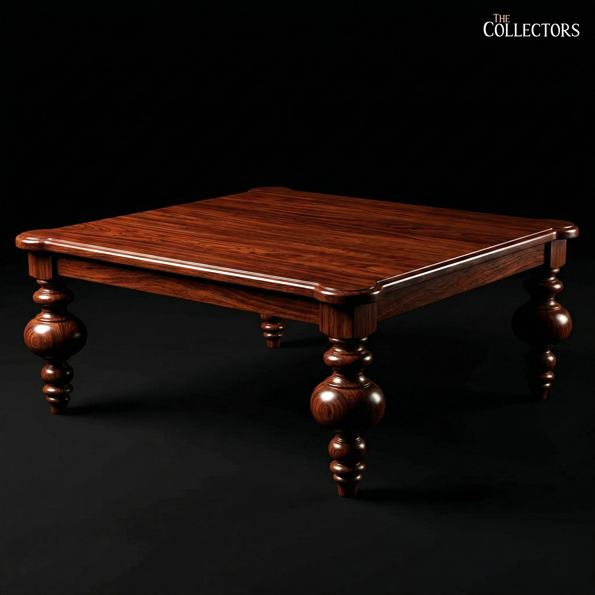 The Lancashire Turned-Leg Baroque Coffee Table