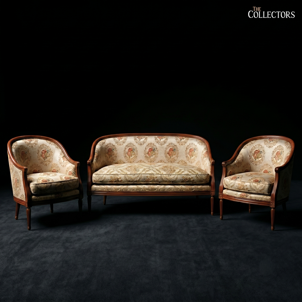 The Marais Louis XVI Canapé & Bergère Garniture