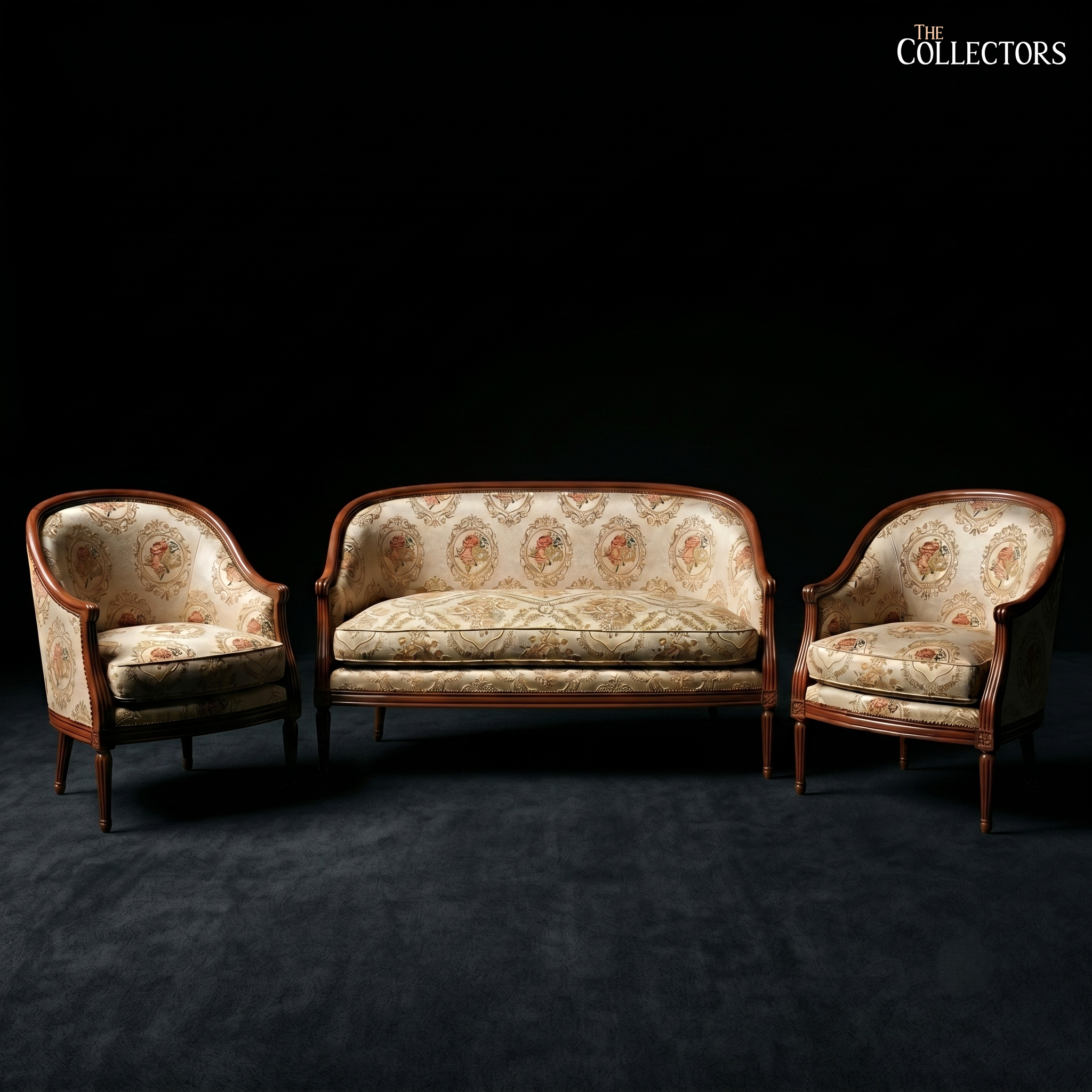 The Marais Louis XVI Canapé & Bergère Garniture