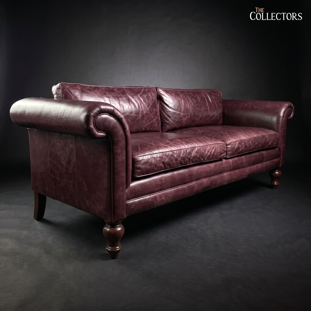 The Marylebone Library Roll-Arm Sofa