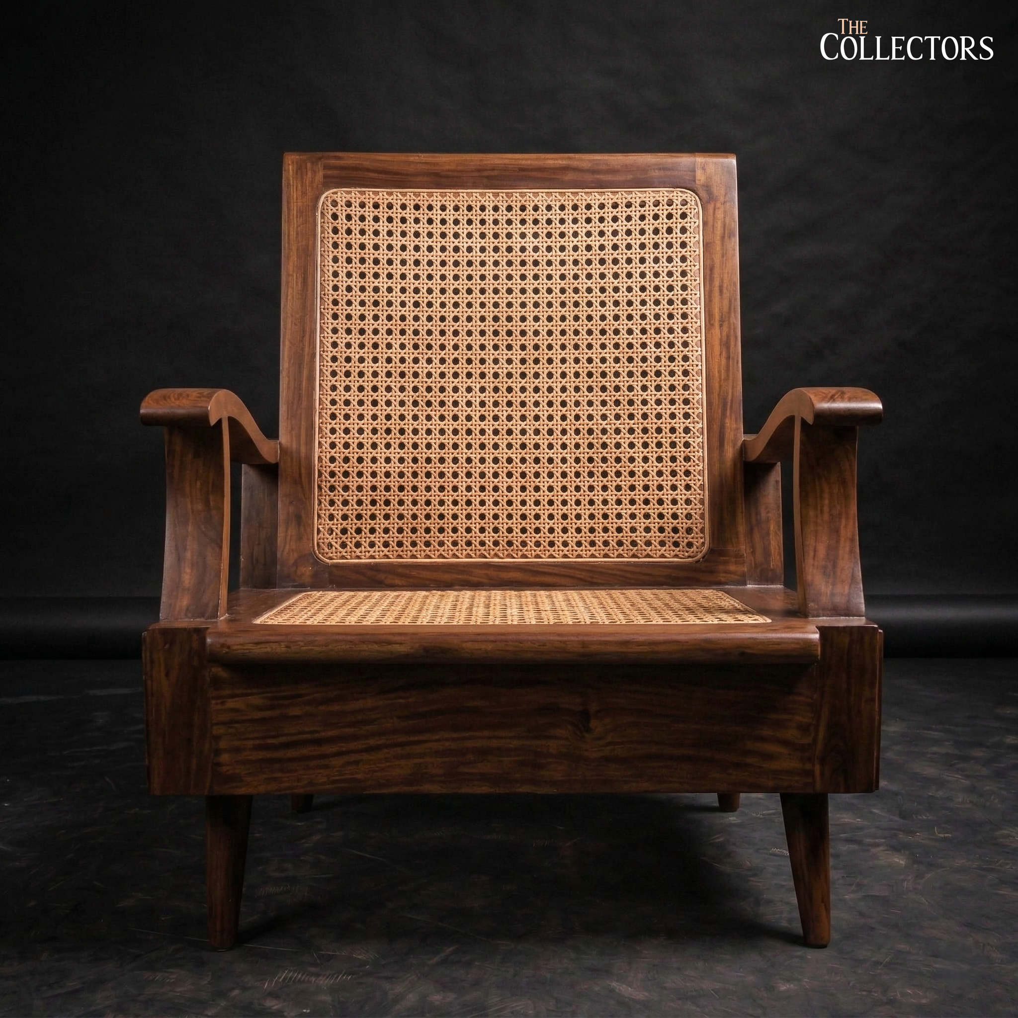 The Matunga Art Deco Cane Lounge Sofa