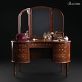The Mayfair Sheraton-Revival Kidney Vanity Table