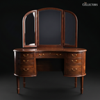 The Mayfair Sheraton-Revival Kidney Vanity Table