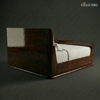 The Miami Streamline Moderne Leather Bed