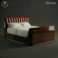 The Miami Streamline Moderne Leather Bed