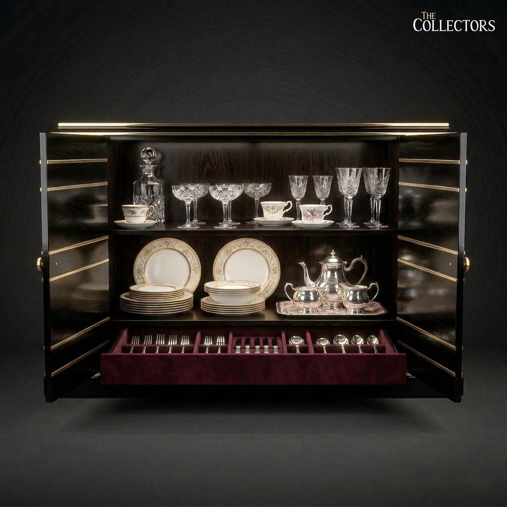 The Minuit Noir Art Deco Sideboard