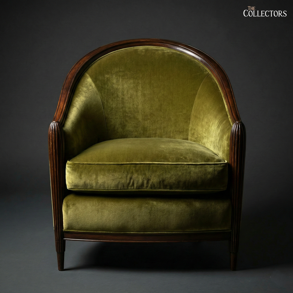 The Montparnasse Art Deco Club Chair