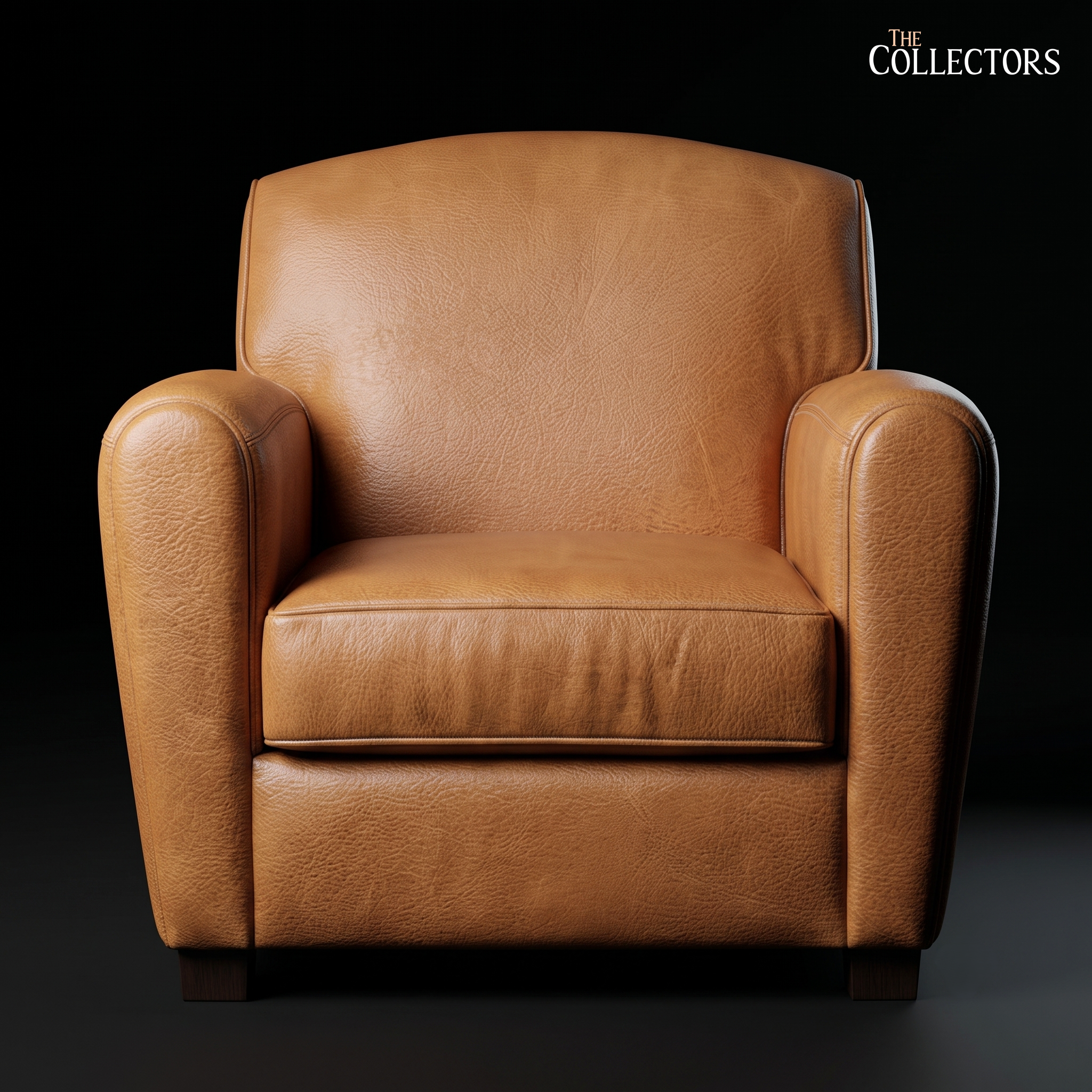 The Montparnasse Art Deco Leather Club Chair