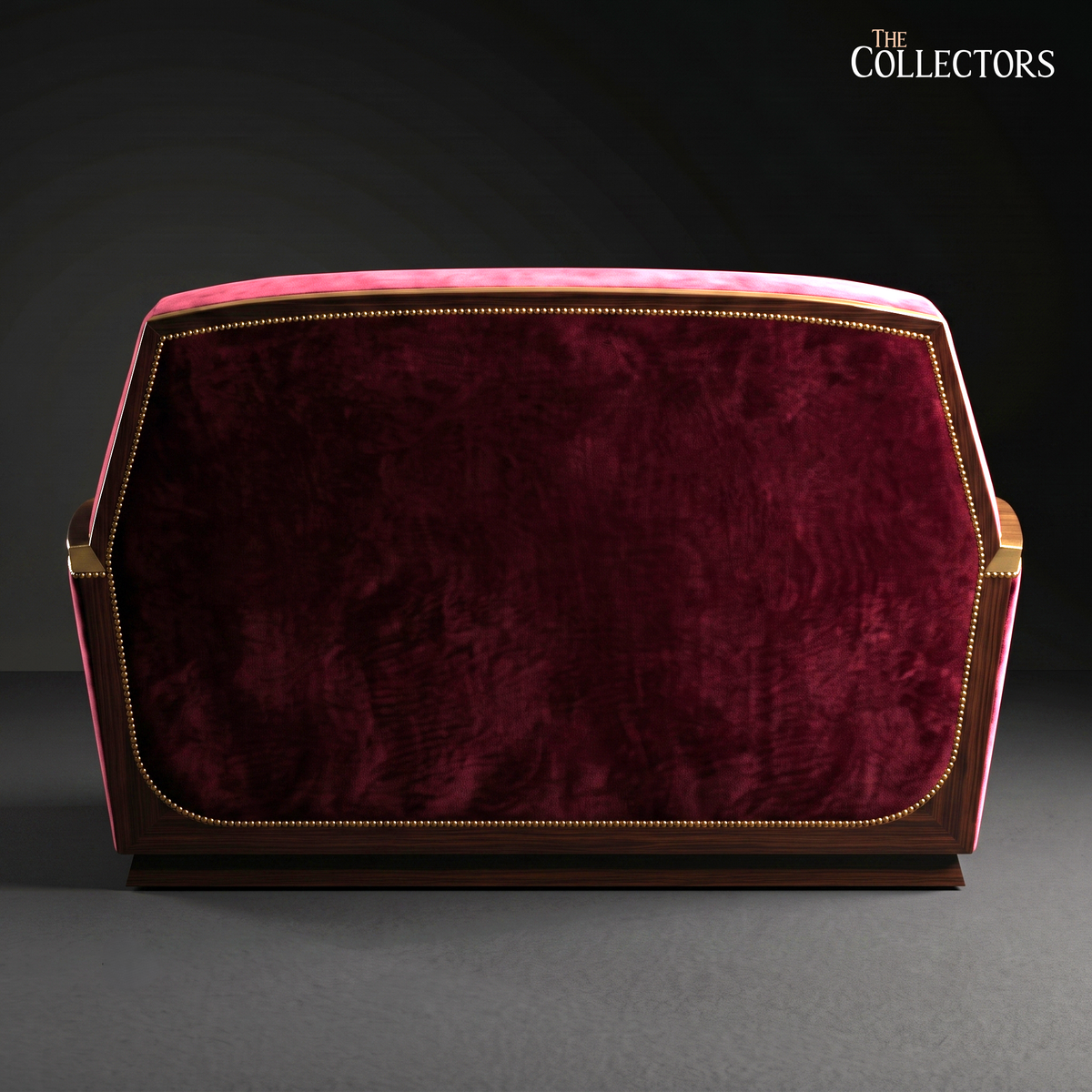 The Montparnasse Nocturne Art Deco Loveseat