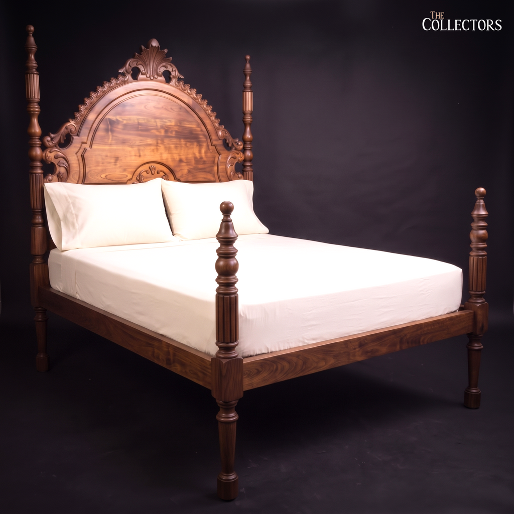 The New Orleans Rococo Revival Four-Poster Bed
