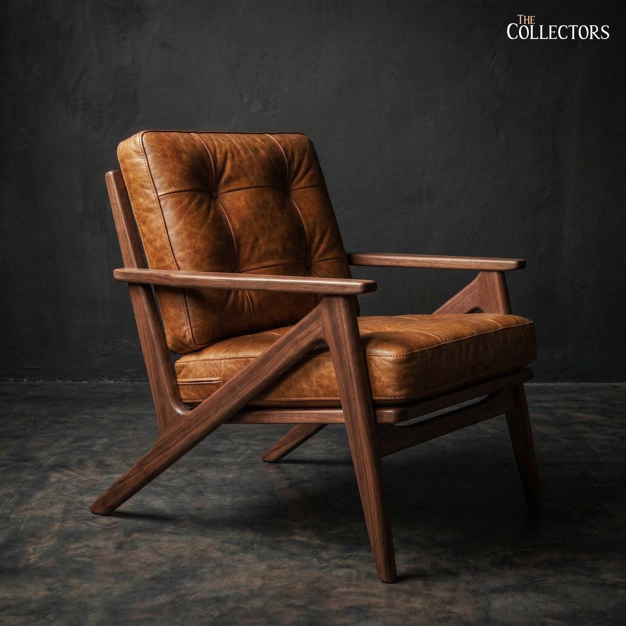 The Nørrebro Danish Mid-Century Leather Armchair