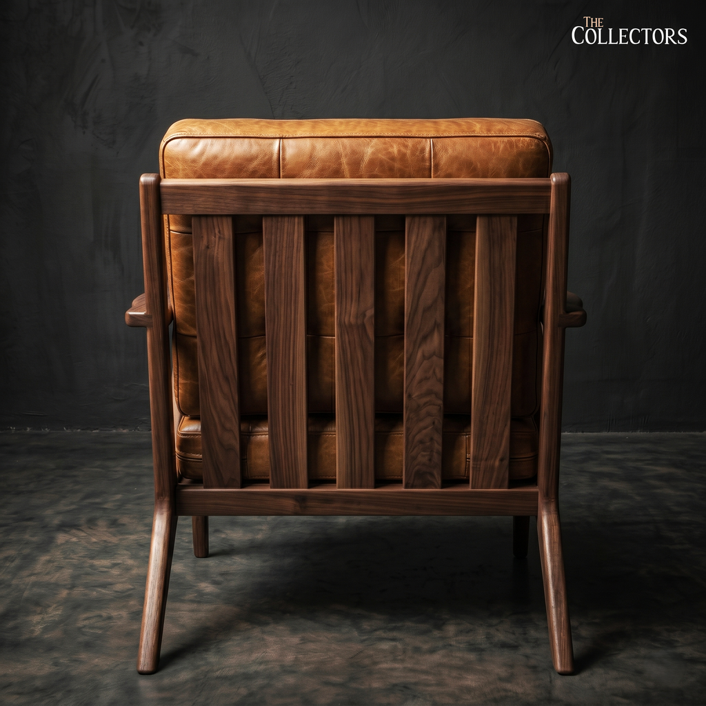 The Nørrebro Danish Mid-Century Leather Armchair