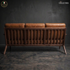 The Nørrebro Danish Mid-Century Leather Suite