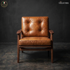 The Nørrebro Danish Mid-Century Leather Suite