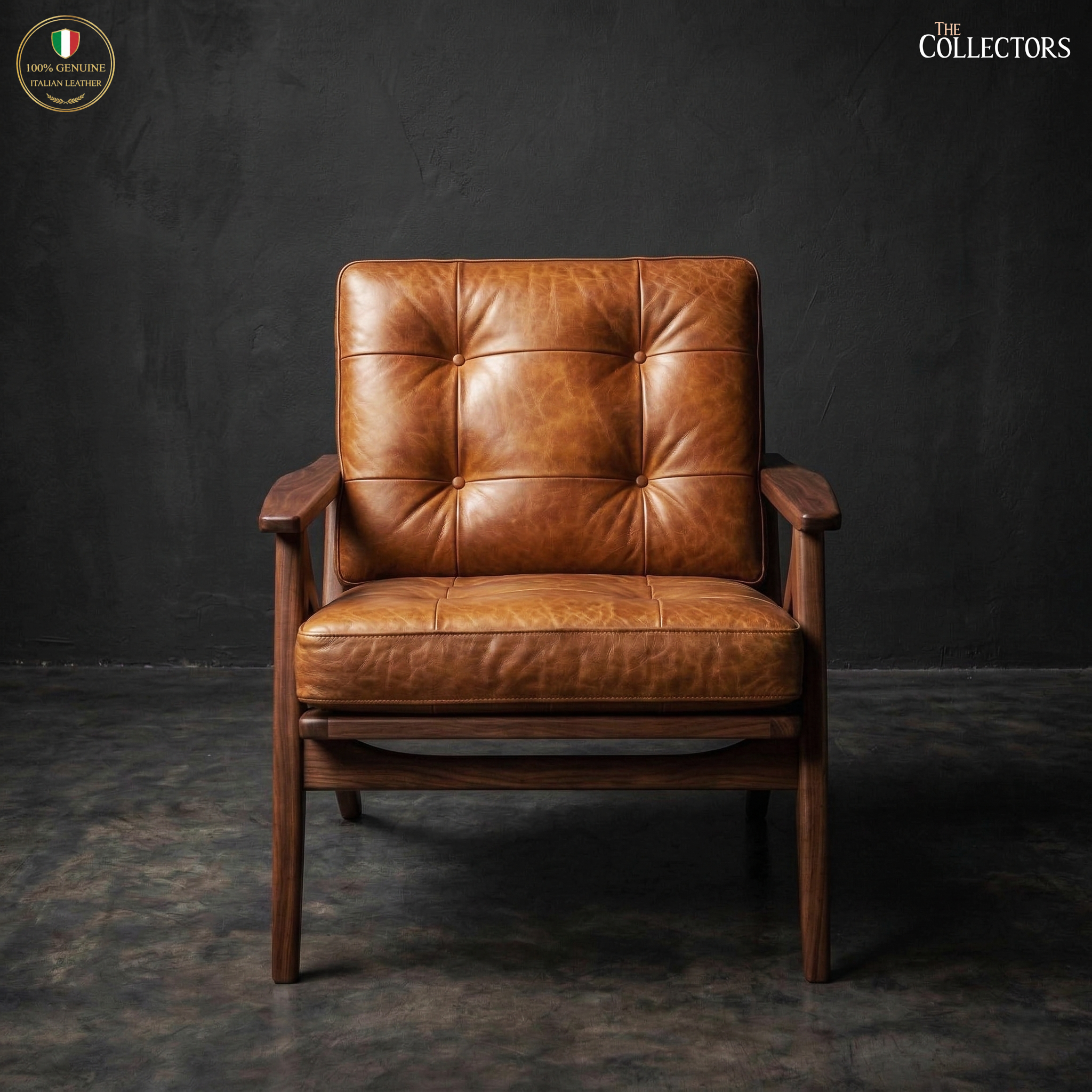 The Nørrebro Danish Mid-Century Leather Suite