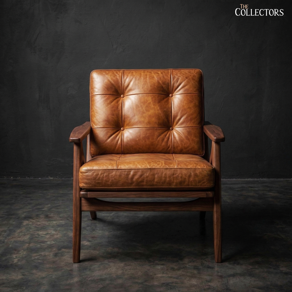 The Nørrebro Danish Mid-Century Leather Suite