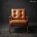 The Nørrebro Danish Mid-Century Leather Suite