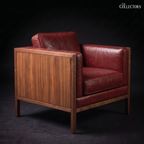 The Øresund Mid Century Teak & Oxblood Suite