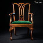 The Otley Chippendale Ball-and-Claw Elbow Chair