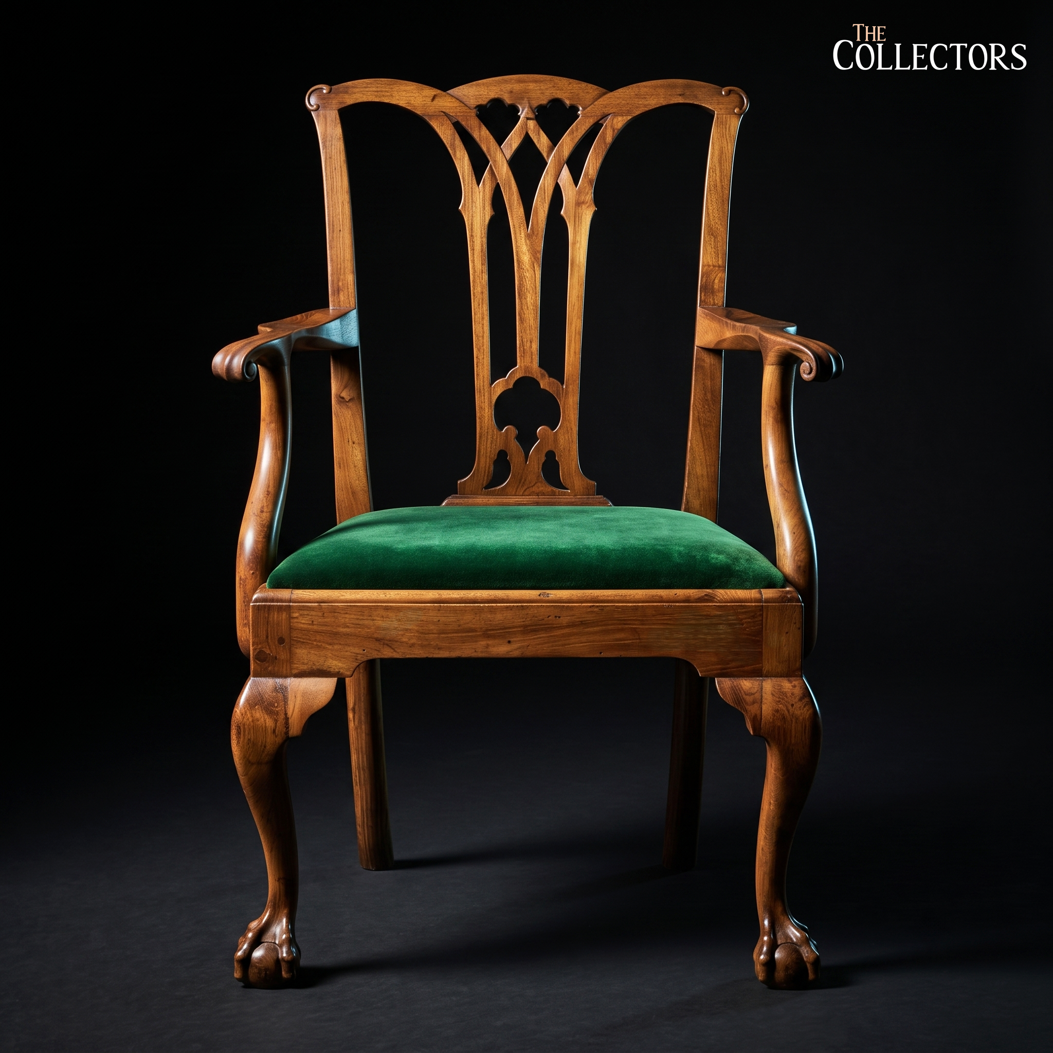 The Otley Chippendale Ball-and-Claw Elbow Chair