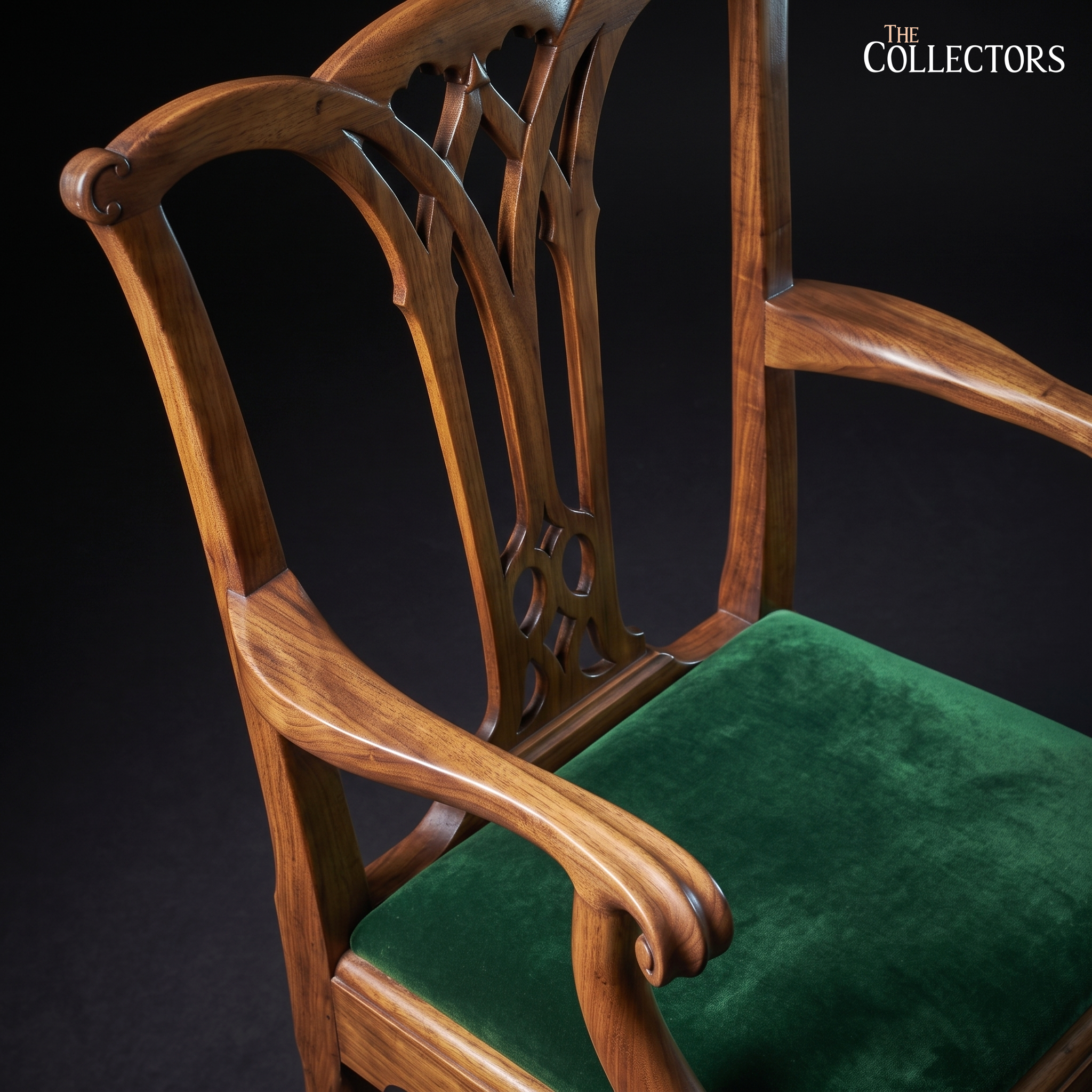 The Otley Chippendale Ball-and-Claw Elbow Chair