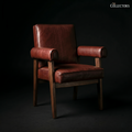 The PJ Modernist Leather Armchair
