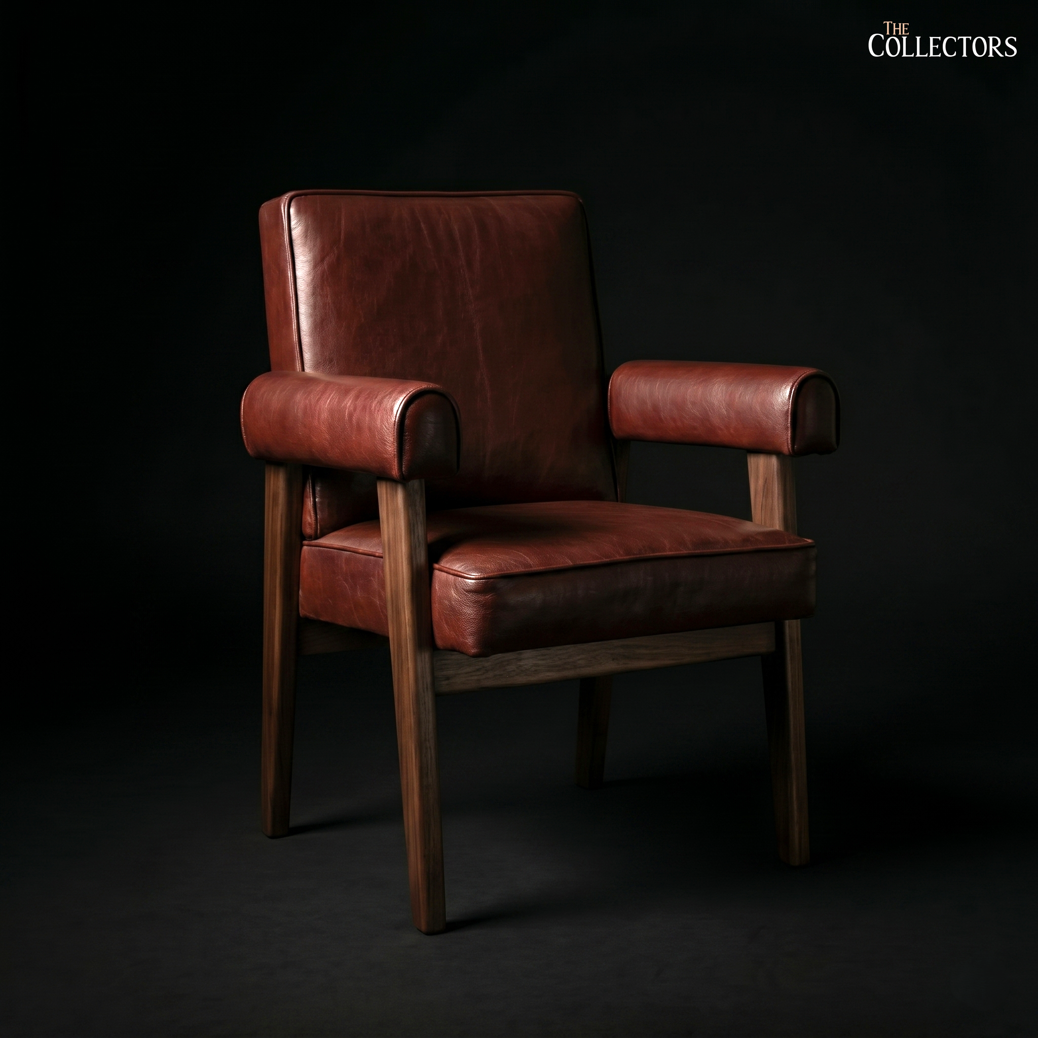 The PJ Modernist Leather Armchair