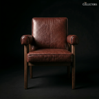 The PJ Modernist Leather Armchair