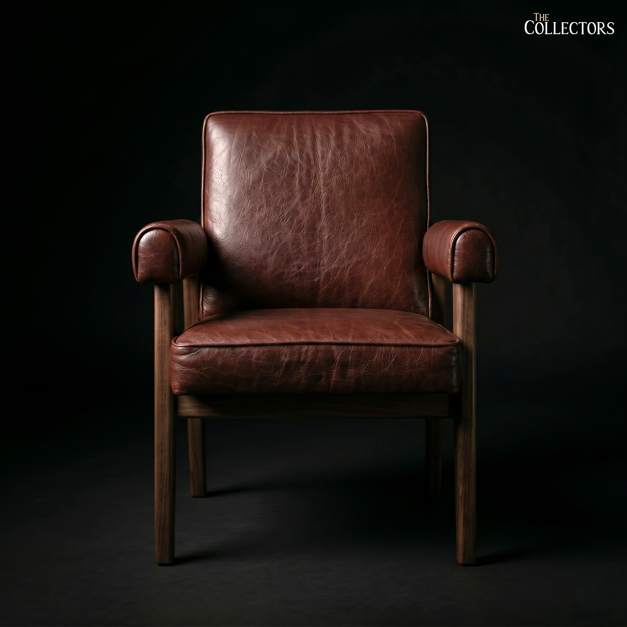 The PJ Modernist Leather Armchair