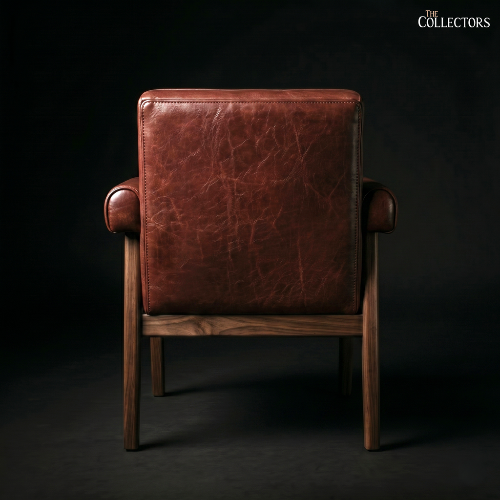 The PJ Modernist Leather Armchair