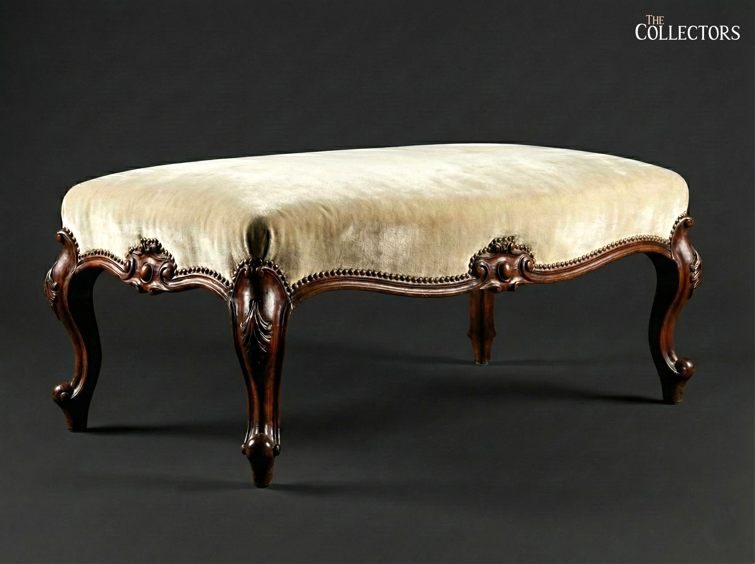 The Palais Royal Upholstered Salon Bench