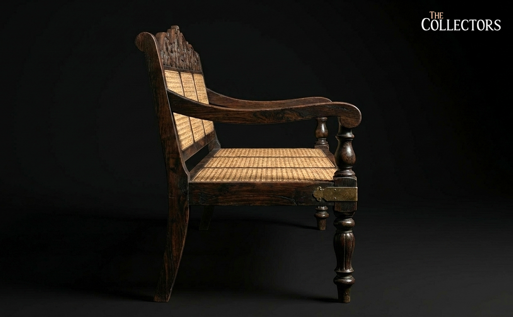 The Park Street Colonial Cane Settee