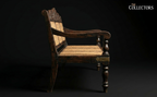 The Park Street Colonial Cane Settee