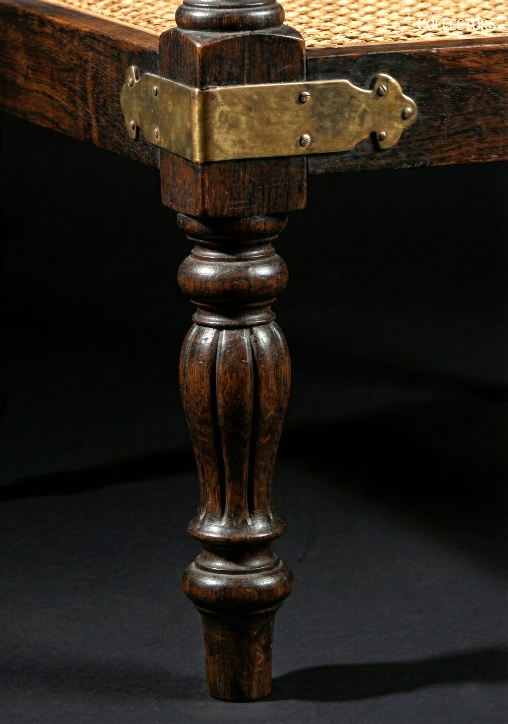 The Park Street Colonial Cane Settee