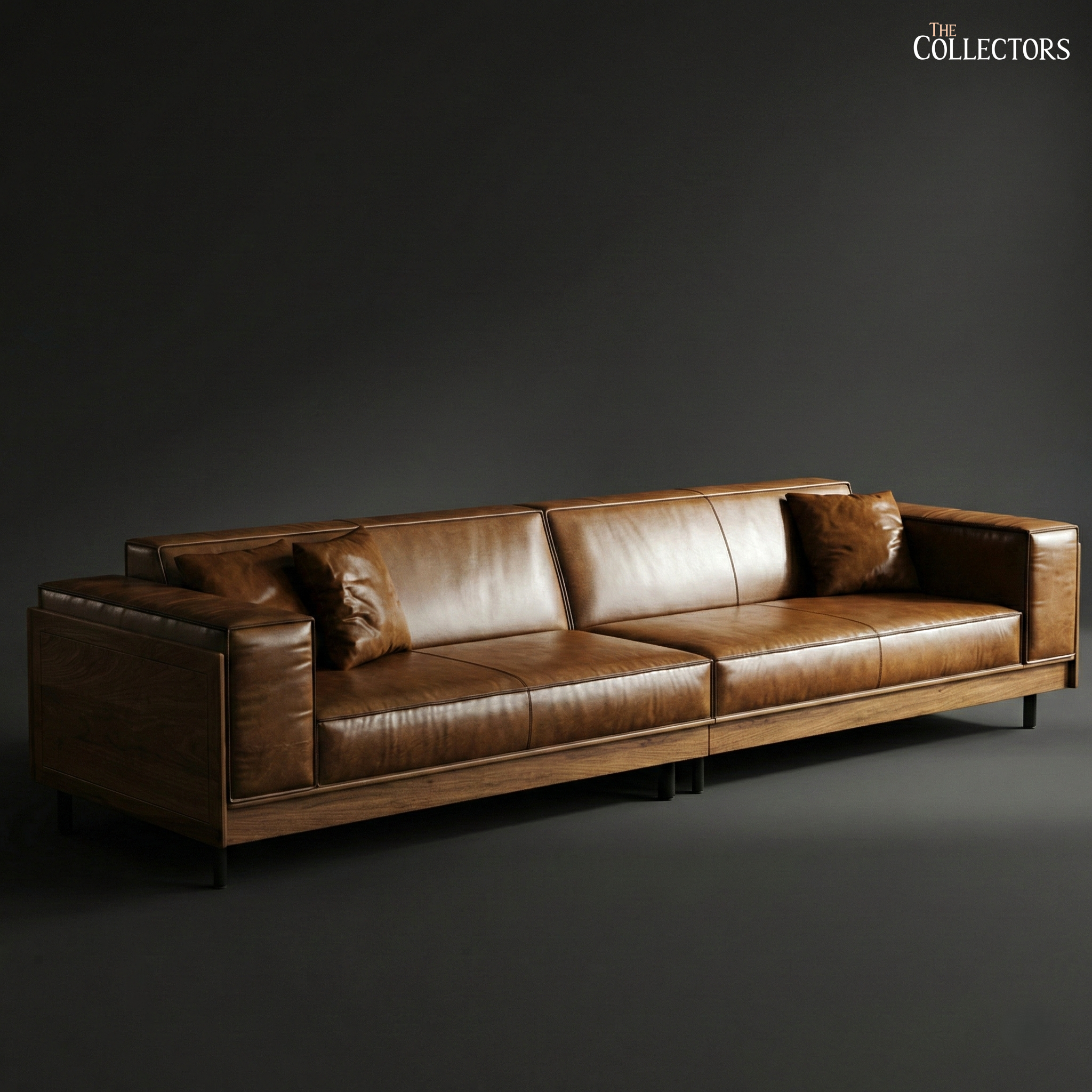 The Porta Nuova Modernist Leather Sofa