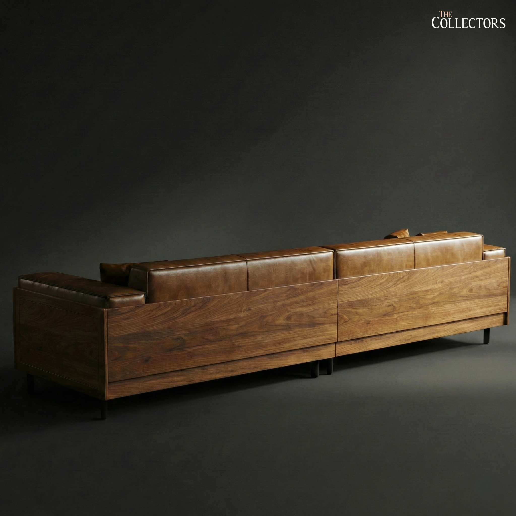The Porta Nuova Modernist Leather Sofa