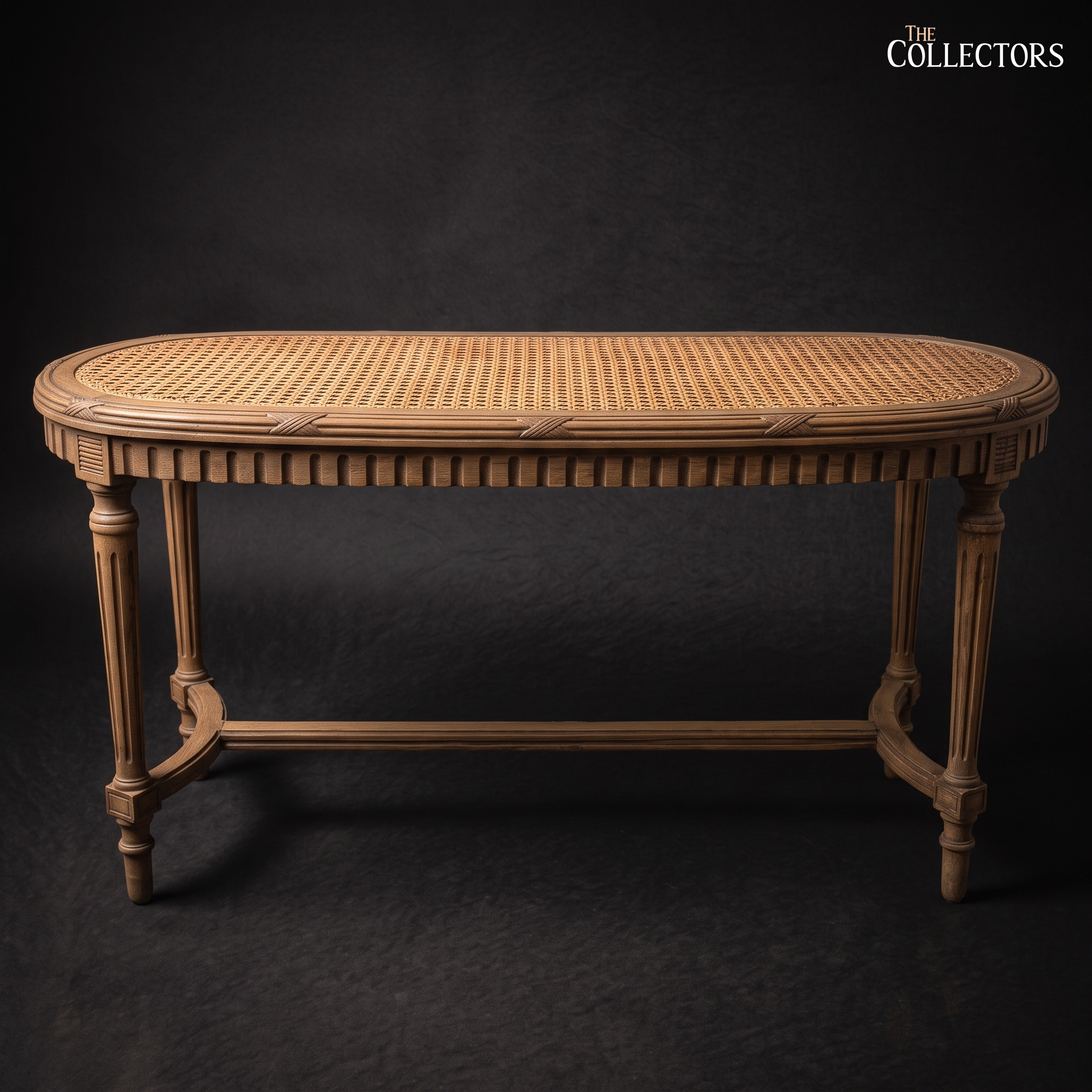 The Rambouillet Louis XVI Caned Bench
