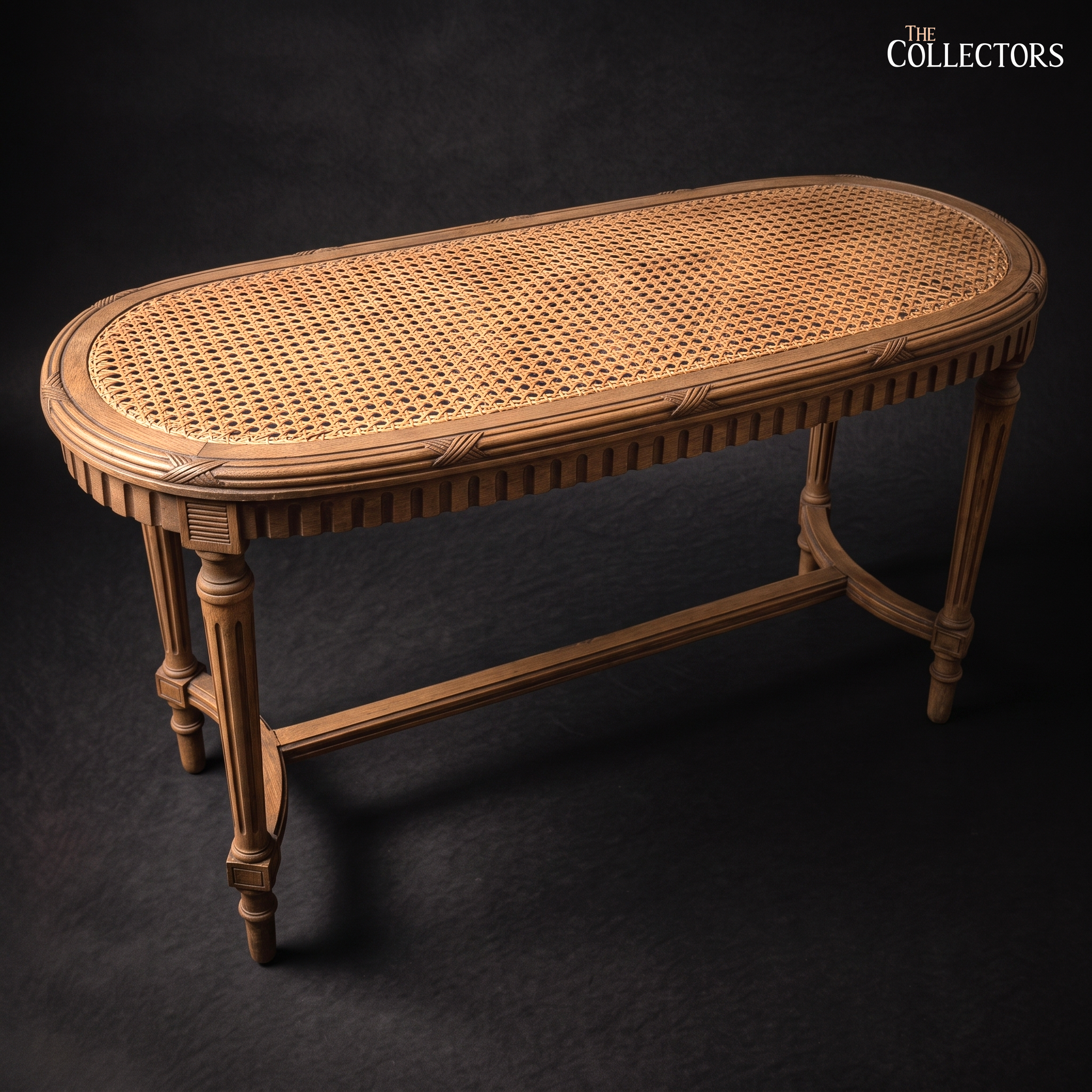 The Rambouillet Louis XVI Caned Bench