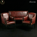 The Regency Gentleman’s Leather Parlour Suite