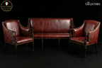The Regency Gentleman’s Leather Parlour Suite