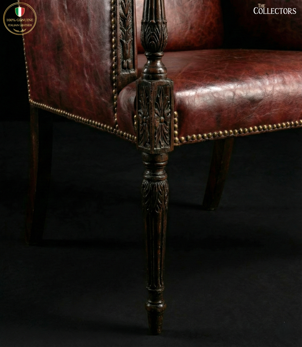 The Regency Gentleman’s Leather Parlour Suite