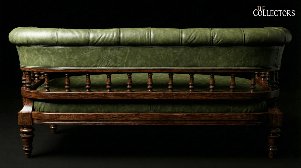 The Regent Street Clubroom Leather Settee